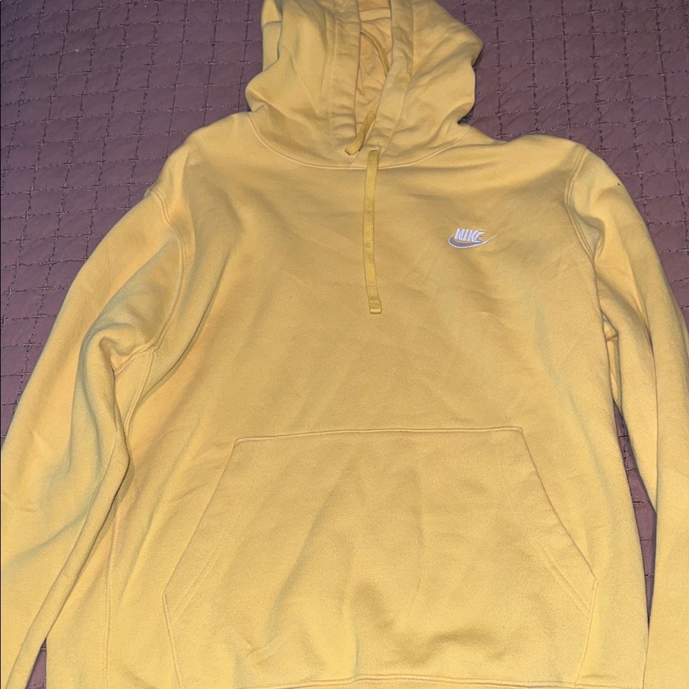 Nike Lemon Yellow Pullover Hoodie